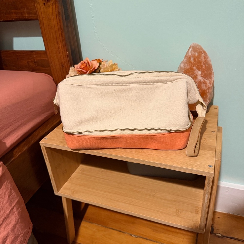 NEW! ✨ Noonday - Canvas Toiletries Bag - Heavy Duty!